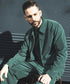 MR.OLIVE /T/R POWDER CLOTH / ZIP UP SHIRT JACKET ミスターオリーブ/T/Rパウダークロス / ジップアップシャツジャケット